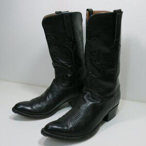 Lucchese Leather Cowboy Boots Western Footwear Men's Dress Shoes 9.5 E